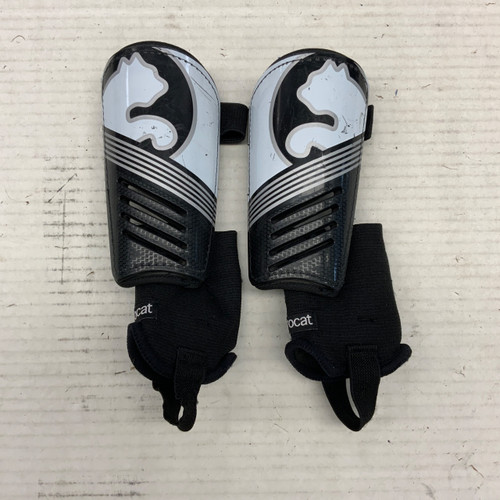 Vist Large View of Product Image Which is Used Soccer Shin Guards Junior Black Junior