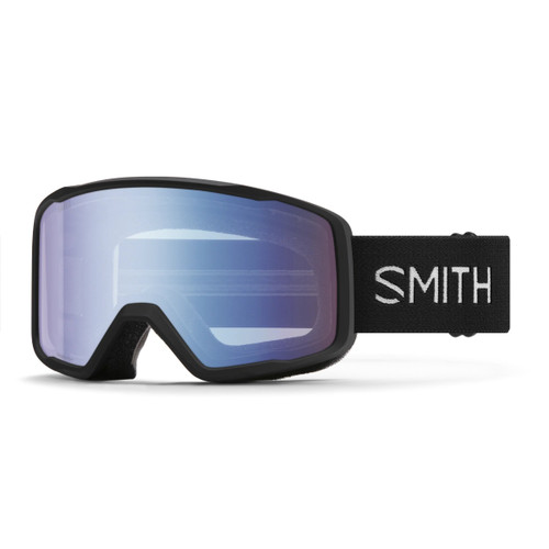 Vist Large View of Product Image Which is New SMITH TRIBUTE BLACK/BLUE SENSOR MIRROR