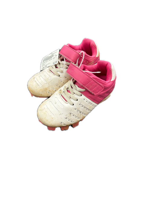 Vist Large View of Product Image Which is Used Dream Pairs Soccer Cleats Pink And White Junior 02