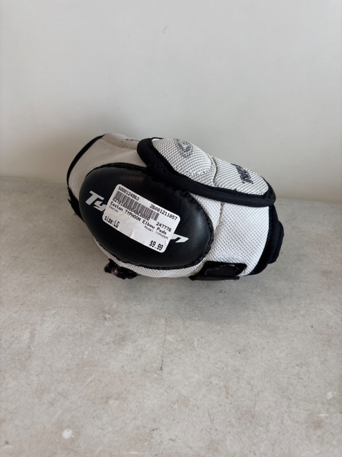 Vist Large View of Product Image Which is Used Easton TYPHOON Junior Elbow Pads LG