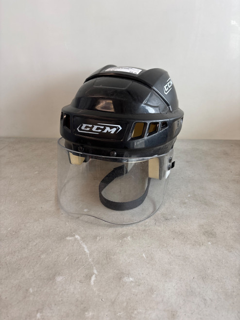 Vist Large View of Product Image Which is Used CCM VECTOR Helmet Half Visor Combo Black LG