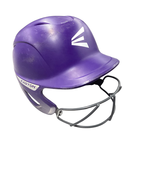 Vist Large View of Product Image Which is Used Easton GHOST Batting Helmet w/Mask Purple MD