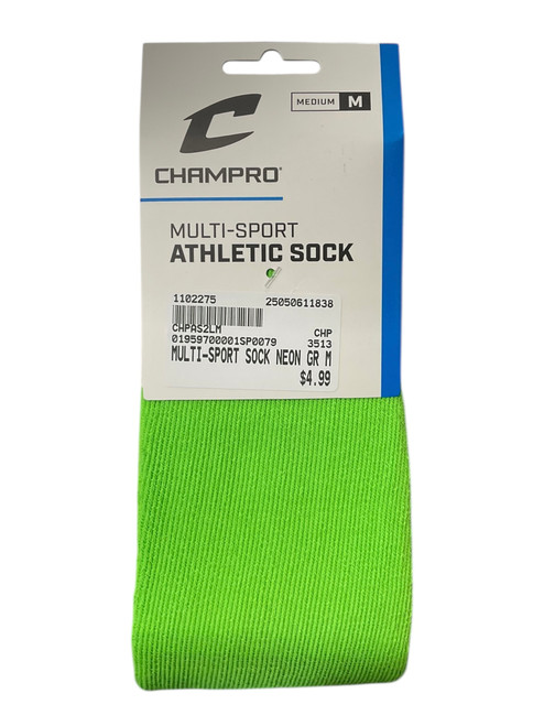 Vist Large View of Product Image Which is New MULTI-SPORT SOCK NEON GR M