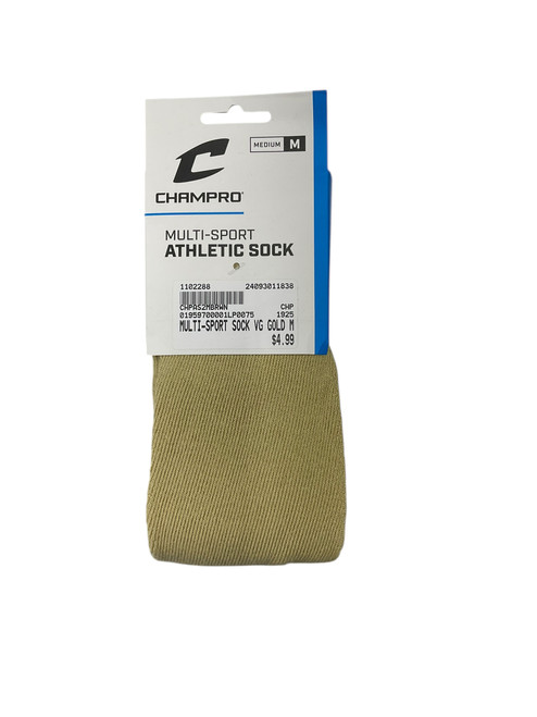 Vist Large View of Product Image Which is New MULTI-SPORT SOCK VG GOLD M