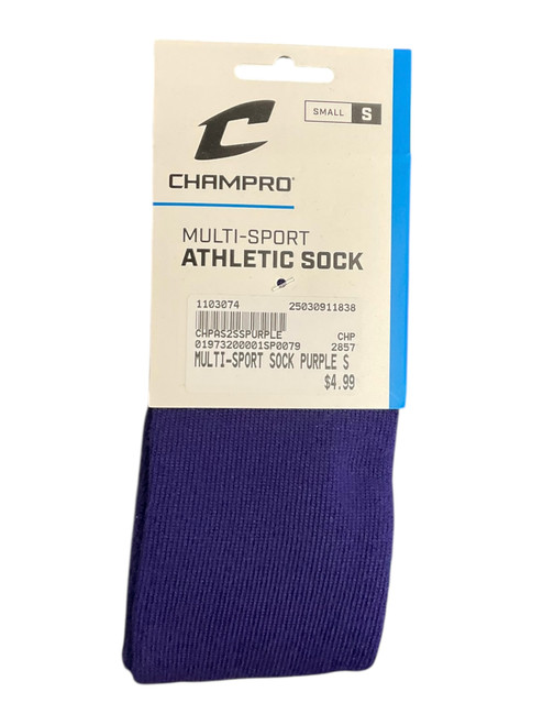 Vist Large View of Product Image Which is New MULTI-SPORT SOCK PURPLE S 11838-CHPAS2SSPURPLE