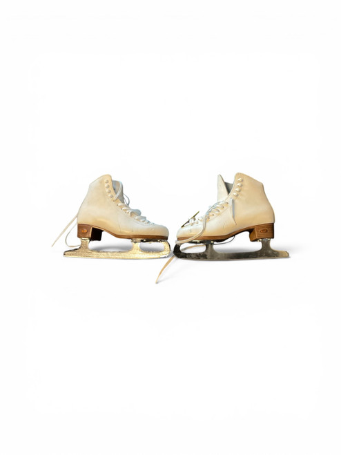 Vist Large View of Product Image Which is Used Riedell RIEDELL WOMENS SKATES WomensFigure Skate White Senior 8