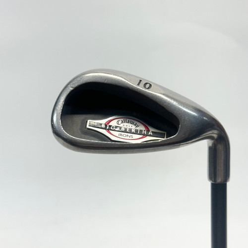 Vist Large View of Product Image Which is Used Callaway 2002 BIG BERTHA 10 IRON Golf Wedge Mens RH Pitching Wedge
