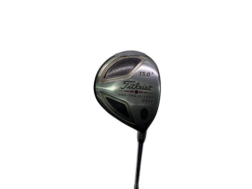 Vist Large View of Product Image Which is Used Titleist PRO-TRAJECTORY 980F 15 DEGREE Mens Fairway Wood RH 3 Wood