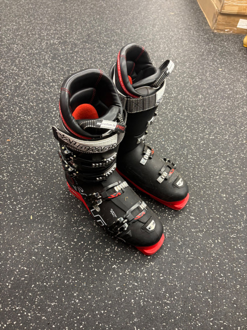 Vist Large View of Product Image Which is Used Salomon ENERGYZER 100 Mens DH Ski Boot Black 285 MP - M10.5 - W11.5