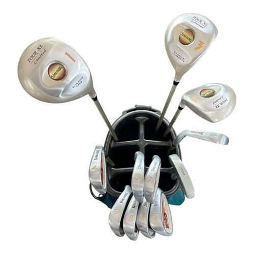 Vist Large View of Product Image Which is Used Spalding TOUR XL LIMITED Womens Complete Set RH 12 Piece