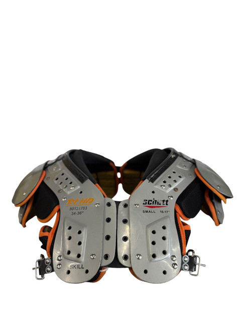 Vist Large View of Product Image Which is Used Schutt XV HD FB Shoulder Pads Grey SM