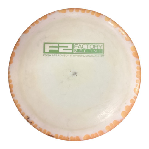 Vist Large View of Product Image Which is Used Innova F2 FACTORY SECOND Disc Golf Mid Range Orange