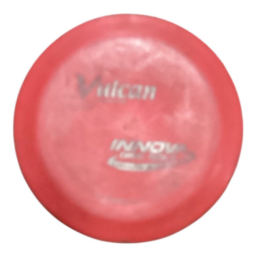 Vist Large View of Product Image Which is Used Innova VULCAN Disc Golf Driver Red