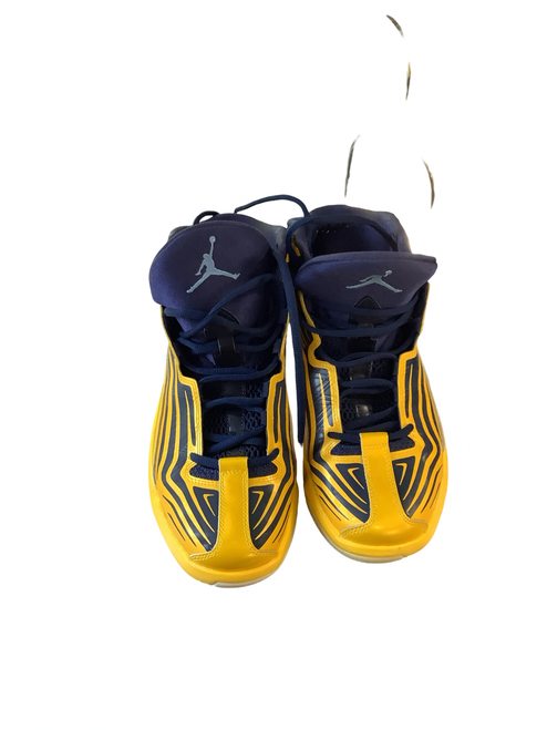 Vist Large View of Product Image Which is Used Jordan Basketball Shoes M Yellow Senior 9