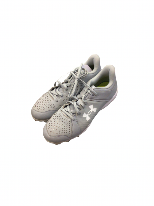 Vist Large View of Product Image Which is Used Under Armour BB/SB Cleats Black Senior 9.5