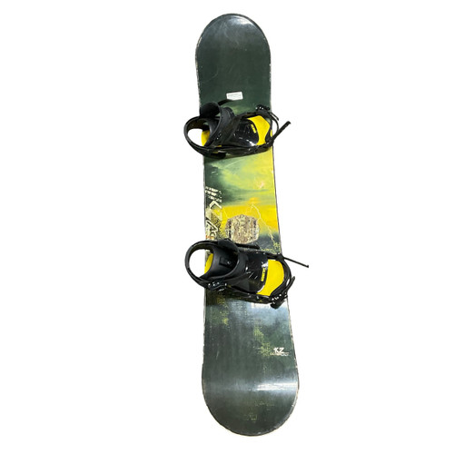 Vist Large View of Product Image Which is Used K2 ACCESS W/SALOMON UNITE BINDINGS Mens Board/Bindings Green 152 cm