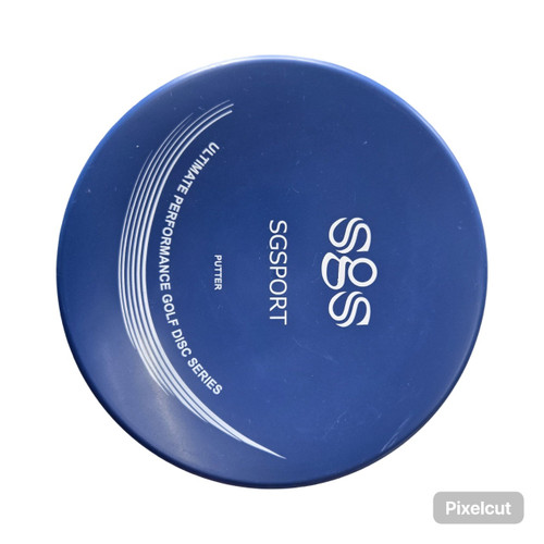Vist Large View of Product Image Which is Used SGS SGSPORT PUTTER Disc Golf Putter Royal Blue