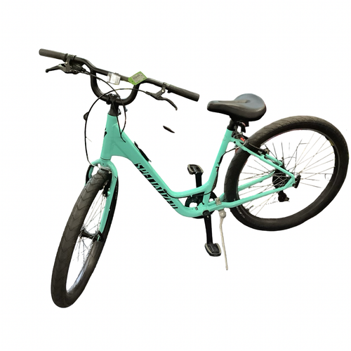 Vist Large View of Product Image Which is Used Specialized ROLL Cruiser Bike Womens Carolina Blue 13-14" - XS  Frame