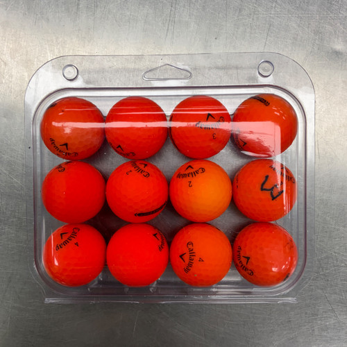 Vist Large View of Product Image Which is Used Callaway ASSORTED ORANGE SUPERSOFT 12 Pack - Golf Balls