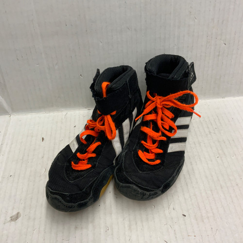 Vist Large View of Product Image Which is Used Adidas Wrestling Shoes Black Junior 04