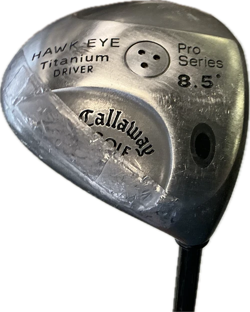 Vist Large View of Product Image Which is Used Callaway HAWKEYE TITANIUM Mens Driver RH 8.5 Degree