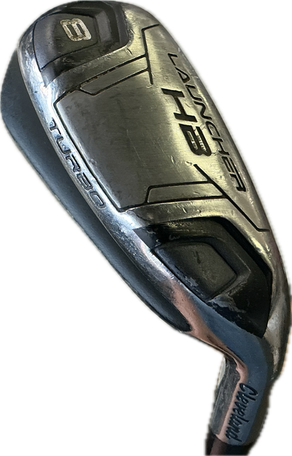 Vist Large View of Product Image Which is Used Cleveland LAUNCHER HB TURBO Mens Hybrid Club RH 8 Hybrid