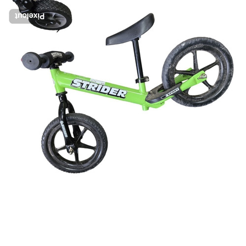 Vist Large View of Product Image Which is Used Strider 12IN SPORT BALANCE BIKE Balance Bike Boys Green 12"