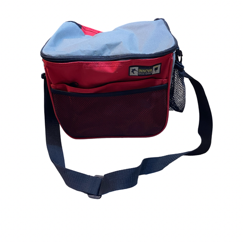 Vist Large View of Product Image Which is Used Innova Disc Golf Backpack Red
