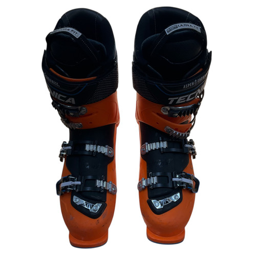 Vist Large View of Product Image Which is Used Tecnica TEN.2 100 Mens DH Ski Boot Orange 265 MP - M08.5 - W09.5
