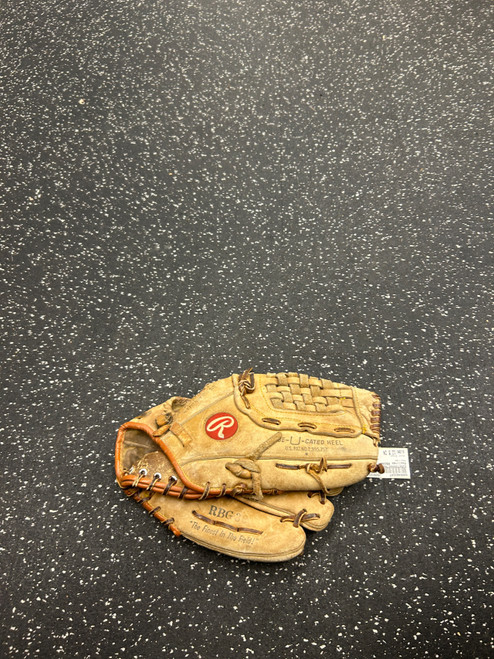 Vist Large View of Product Image Which is Used Rawlings RBG36 BB/SB Glove RH Throw Brown 12 1/2"