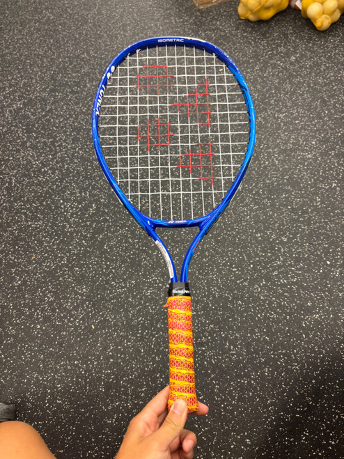 Vist Large View of Product Image Which is Used Yonex 23 Junior Tennis Racquet Royal Blue 23"