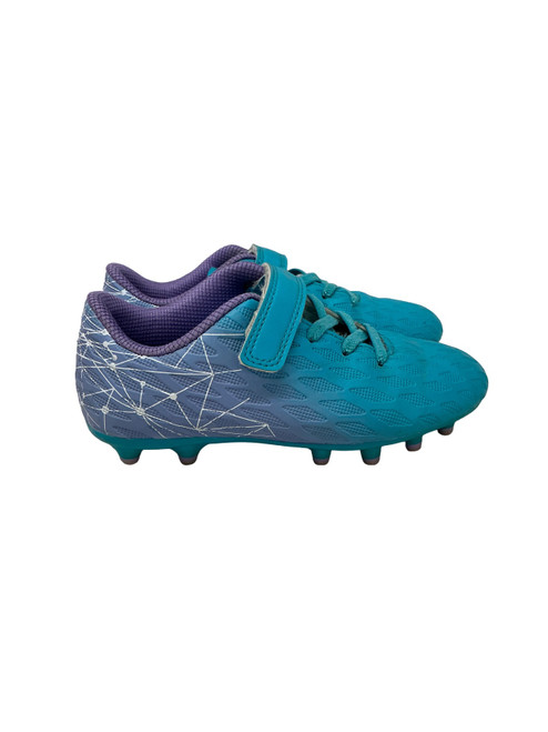 Vist Large View of Product Image Which is Used Soccer Cleats Turquoise Youth 13.0