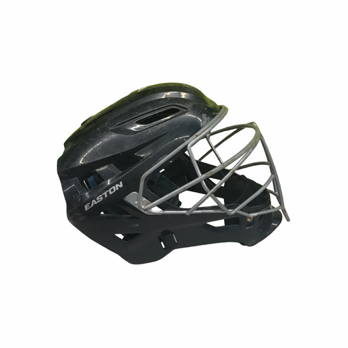 Vist Large View of Product Image Which is Used Easton GAMETIME Catchers Helmet w/Mask Black One Size