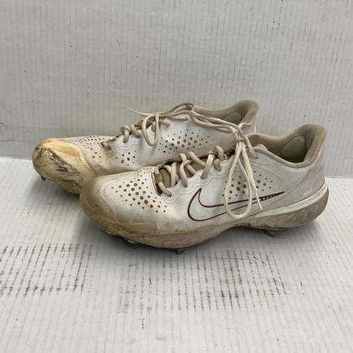 Vist Large View of Product Image Which is Used Nike BB/SB Cleats White Senior 13