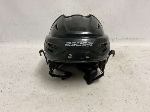 Vist Large View of Product Image Which is Used Bauer REAKT 95 Hockey Helmet Only Black MD