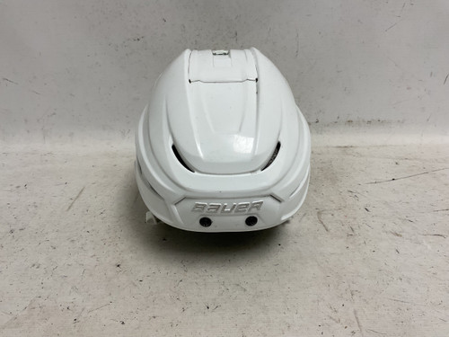Vist Large View of Product Image Which is Used Bauer HYPERLITE Hockey Helmet Only White S/M