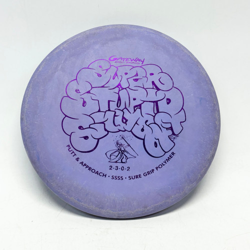 Vist Large View of Product Image Which is Used Gateway 4S WIZARD Disc Golf Putter Purple 176g