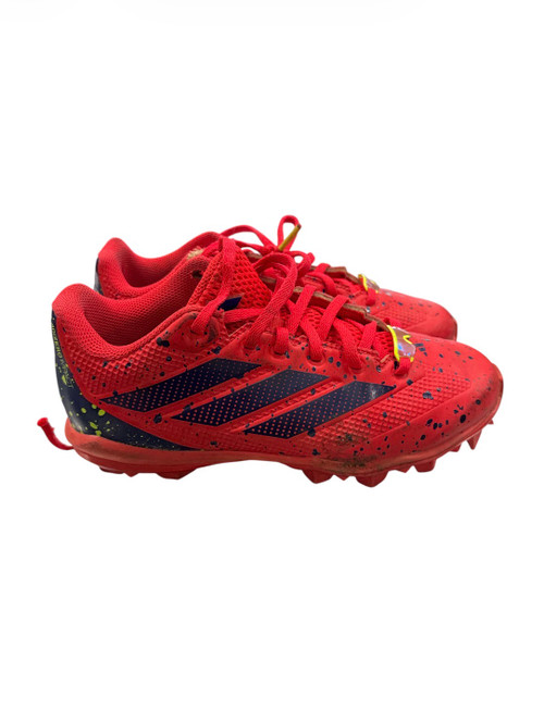 Vist Large View of Product Image Which is Used Adidas ADI ZERO CLEAT BB/SB Cleats Red Junior 04.5