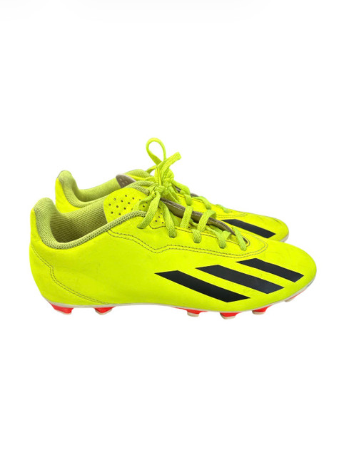 Vist Large View of Product Image Which is Used Adidas Soccer Cleats Yellow Senior 6