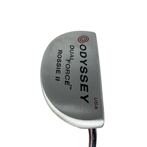 Vist Large View of Product Image Which is Used Odyssey DUAL FORCE ROSSIE II Mens Putter RH 35”