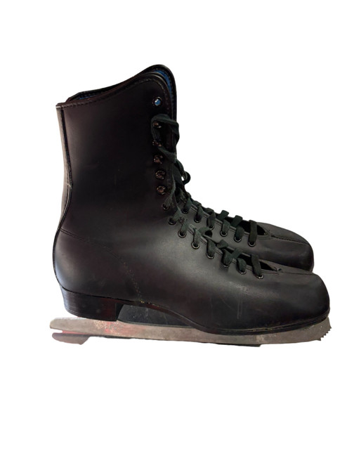 Vist Large View of Product Image Which is Used BLACK FIGURE SKATES S 10 Mens Figure Skate Black Senior 10