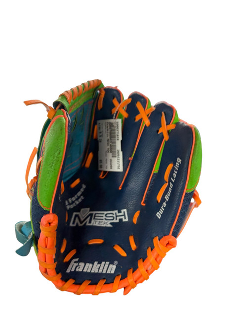 Vist Large View of Product Image Which is Used Franklin MESH TEK BB/SB Glove T-ball Green 9 1/2"