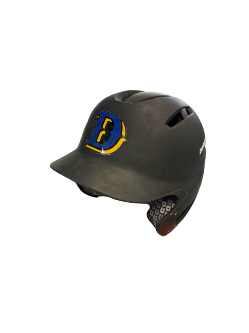 Vist Large View of Product Image Which is Used Demarini HELMET Batting Helmet No Mask Black S/M