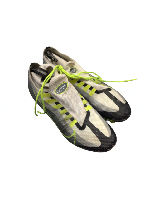 Vist Large View of Product Image Which is Used Nike Adult FB Cleats White Senior 10.5