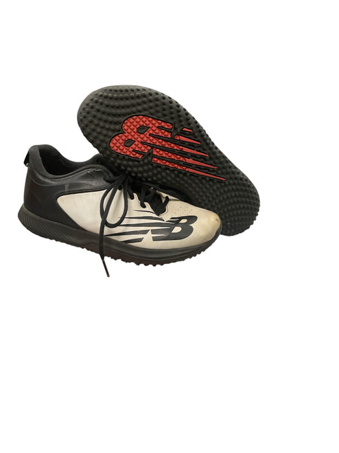 Vist Large View of Product Image Which is Used New Balance TURF BB/SB Cleats Black Senior 5.5