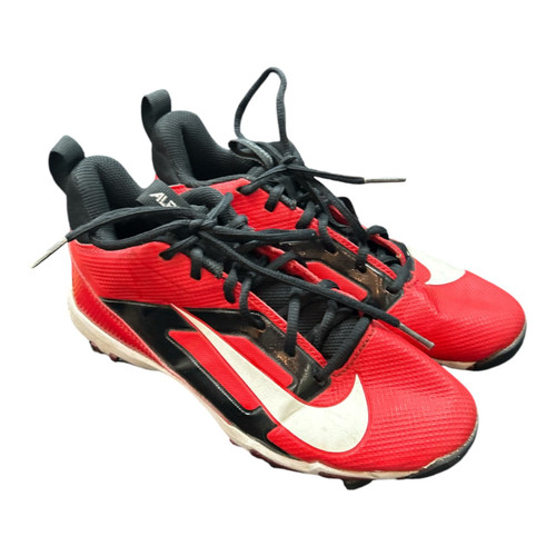 Vist Large View of Product Image Which is Used Nike Jr FB Cleats White/Black/Red Junior 04