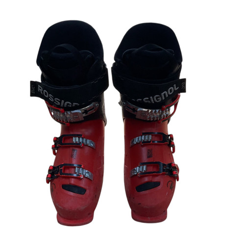Vist Large View of Product Image Which is Used Rossignol EVO Mens DH Ski Boot Red 255 MP - M07.5 - W08.5