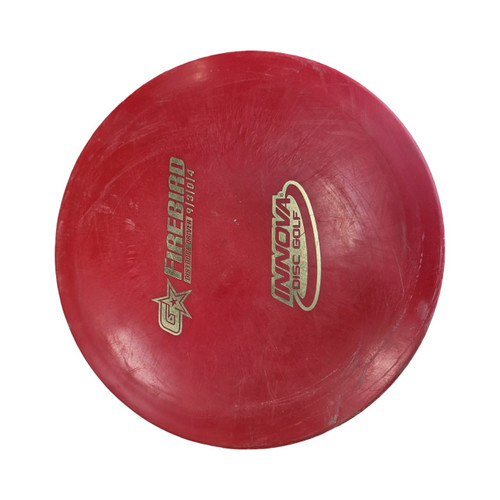 Vist Large View of Product Image Which is Used Innova FIREBIRD DRIVER Disc Golf Driver Red