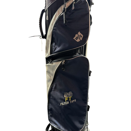 Vist Large View of Product Image Which is Used Wilson STAFF Mens Stand Bag Black