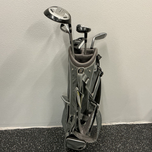 Vist Large View of Product Image Which is Used Powerbilt Jr Package Set RH Grey 6 Piece